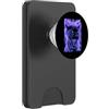Airbrush Revival Co. Aerografo anni '90 Pantera Nero Retro Fulmine Disegno Gatto Selvaggio PopSockets PopWallet per MagSafe