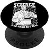 Grandio Design Funny Scientific Science Scienza come la magia ma vera fisica divertente scienziato STEM PopSockets PopGrip Adesivo