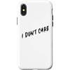Cool Epic Gear Custodia per iPhone X/XS Non mi importa