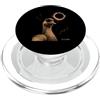 Eclipse Goose Club Evento solare con occhiali da sole eclissi d'oca divertente 12 agosto 2026 PopSockets PopGrip per MagSafe
