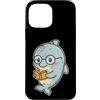 dolphin reading book glasses study dolph Custodia per iPhone 13 Pro Max Libro di lettura carino delfino con occhiali