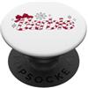 Mattel Barbie - Vacanze - Barbie Candy Cane PopSockets PopGrip Adesivo