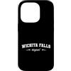 Wichita Falls Texas Original Vintage Ret Custodia per iPhone 14 Pro Nome originale Wichita Falls Texas Retro città natale Wichita