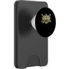 Lancio del registro dei giochi delle Hig Highland Squad Guerriero scozzese che lancia il registro PopSockets PopWallet per MagSafe