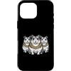 Cool 3 Hip Hop Trio Street Gold Chain Fu Custodia per iPhone 16 Pro Max Hamster Rap Old School Retro Streetwear 80s 90s Tre