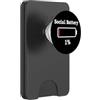 Voltaic Press Social Battery 1% Umorismo Introverso PopSockets PopWallet per MagSafe