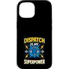Calm Behind Chaos Dispatch Strong Apprec Custodia per iPhone 15 Polizia Dispatcher 911 Operatore Primo soccorritore