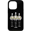 Cool 3 Hip Hop Trio Street Gold Chain Fu Custodia per iPhone 13 Pro Flamingo Rap Old School Retro Streetwear 80s 90s Tre