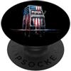 Paint Dripping Patriotic 4th of July US Slot Machine Casino Gambling Gambler Vegas Bandiera Americana USA PopSockets PopGrip Adesivo
