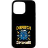 Calm Behind Chaos Dispatch Strong Apprec Custodia per iPhone 15 Pro Max Polizia Dispatcher 911 Operatore Primo soccorritore