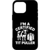 Dairy Cow Farmer Gift Apparel Co Custodia per iPhone 16 Pro Max Design divertente del regalo della mucca della mucca certificata dell'agricoltore della mucca da latte