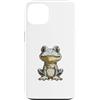 Timowo Studio Custodia per iPhone 13 Ritratto Astratto di Rana