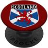 The Kilted Nation Collection Spilla vintage con bandiera del leone reale scozzese PopSockets PopGrip Adesivo