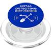 DIRT FISHING TREASURE HUNTING DETECTOR RILEVATORE DI CACCIA AL TESORO DELLA PESCA SPORCA PopSockets PopGrip per MagSafe