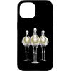 Cool 3 Hip Hop Trio Street Gold Chain Fu Custodia per iPhone 15 Flamingo Rap Old School Retro Streetwear 80s 90s Tre