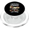 Funny Book Lover Reader - DressedForDuty I Rescue Book Trapped In The Bookstore I'm Not A Hoarder PopSockets PopGrip per MagSafe