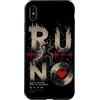 Beats Per Mile Club Custodia per iPhone XS Max Running Rave Music Runner Beat Heart EDM