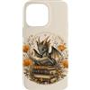 Cute Cottagecore Dragons with Books Desi Custodia per iPhone 14 Pro Max Dragon Reader Book Lover Fantasy, simpatica creatura floreale