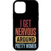 Timido Introverso Ansioso Impacciato Sin Custodia per iPhone 12 mini I Get Nervous Around Pretty Women