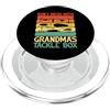 Fishing Grandma Gifts Don't Mess with Grandma's Tackle Box Grandma Fishing PopSockets PopGrip per MagSafe