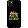 Shelf Circuit Custodia per iPhone 11 Pro Max Cubo Scaffale Nerd