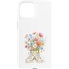 Bloom Kicks Custodia per iPhone 15 Bouquet di fiori selvatici in illustrazione di scarpe da ginnastica