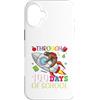 Mode Art 100 Days of School Gift Idea St Custodia per iPhone 16 Plus Blasting Through 100 Days of School Idea Regalo Outfit Studente
