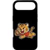 tiger rugby fierce mascot diving cartoon Custodia per iPhone Air Tigre Rugby tuffo Cartone