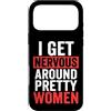 Timido Introverso Ansioso Impacciato Sin Custodia per iPhone 17 Pro Max I Get Nervous Around Pretty Women