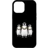 Cool 3 Hip Hop Trio Street Gold Chain Fu Custodia per iPhone 12 Pro Max Pinguino Rap Old School Retro Streetwear 80s 90s Tre