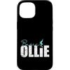 skating board inline roller skate skateb Custodia per iPhone 15 Skateboard Basic Ollie