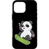 panda China animal zoo bear Himalayan ba Custodia per iPhone 16 Pro Max Panda Bear Skateboard
