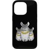 Cool 3 Hip Hop Trio Street Gold Chain Fu Custodia per iPhone 13 Pro Chinchilla Rap Old School Retro Streetwear anni '80 '90 Tre
