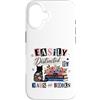 Feline & Fiction Finds Custodia per iPhone 16 Facilmente distratto da gatti e libri Reader Feline