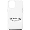 The Woodlands Original Vintage Retro Pri Custodia per iPhone 12 Pro Max Nome originale The Woodlands Retro Hometown The Woodlands
