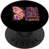 Christian Spanish Bible Verse Biblical S Bendecida Por Dios Amada Por Gesù Cristiano Spagnolo Floreale PopSockets PopGrip Adesivo