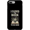 Book Lover Floral Gift Apparel Co Custodia per iPhone 7 Plus/8 Plus Amante del libro Donna di lettura floreale ho chiuso il mio libro