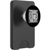 Straight Outta Words PARLÈ DI OUTTA DIRITTO PopSockets PopWallet per MagSafe
