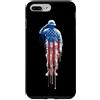 Paint Dripping Patriotic 4th of July US Custodia per iPhone 7 Plus/8 Plus Veterano Militare Veterano Bandiera Americana USA Drip Graffiti Amante