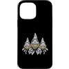 Cool 3 Hip Hop Trio Street Gold Chain Fu Custodia per iPhone 13 Pro Max Goldfish Koi Rap Old School Retro Streetwear anni '80 '90 Tre