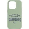 Granddaughter Girl Dad Humor Tees Custodia per iPhone 15 Pro Ho usato per essere in carica poi ho avuto una nipote Tee 4