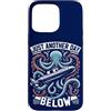 Pigboat Combat Open Sea Veteran Ocean De Custodia per iPhone 15 Pro Max Citazione Submariner Solo un altro giorno sotto il sottomarino Kraken