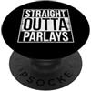 Straight Outta Words PARLÈ DI OUTTA DIRITTO PopSockets PopGrip Adesivo