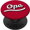 Oma and Opa Grandparents Gift Ideas Opa Carino Nome per Nonno Tipo Lettering PopSockets PopGrip Adesivo