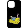 cheese milk curd milk product dairy Holl Custodia per iPhone 13 Pro Max Topo in un pezzo di formaggio