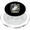 Console Gaming Feline Enthusiast Level Up Gamer Cat Retro Pixel Controller per videogiochi PopSockets PopGrip per MagSafe