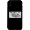ROMYLP Roman Numerals Years License Plat Custodia per iPhone XS Max 2004 anno retrò divertente compleanno 22 anni