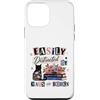 Feline & Fiction Finds Custodia per iPhone 12 mini Facilmente distratto da gatti e libri Reader Feline