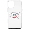 Ossoff 2028 Elcection Vote Custodia per iPhone 12/12 Pro Ossoff 2028 USA Map Jon Ossoff for President Patriot