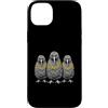Cool 3 Hip Hop Trio Street Gold Chain Fu Custodia per iPhone 14 Plus Kiwi Bird Rap Old School Retro Streetwear anni '80 '90 Tre